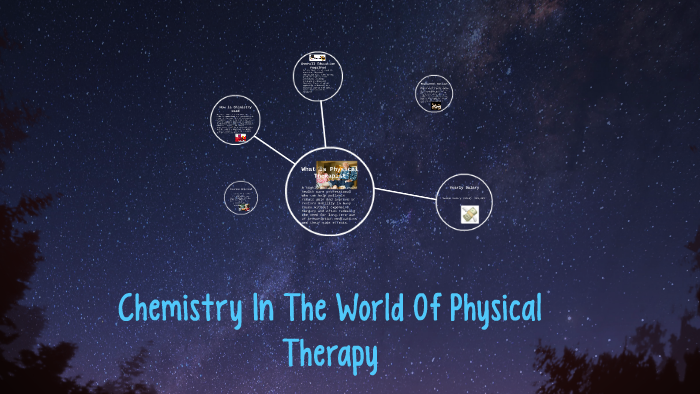 How does chemistry apply to physical therapy?